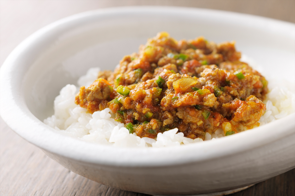 つぶとまのドライカレー